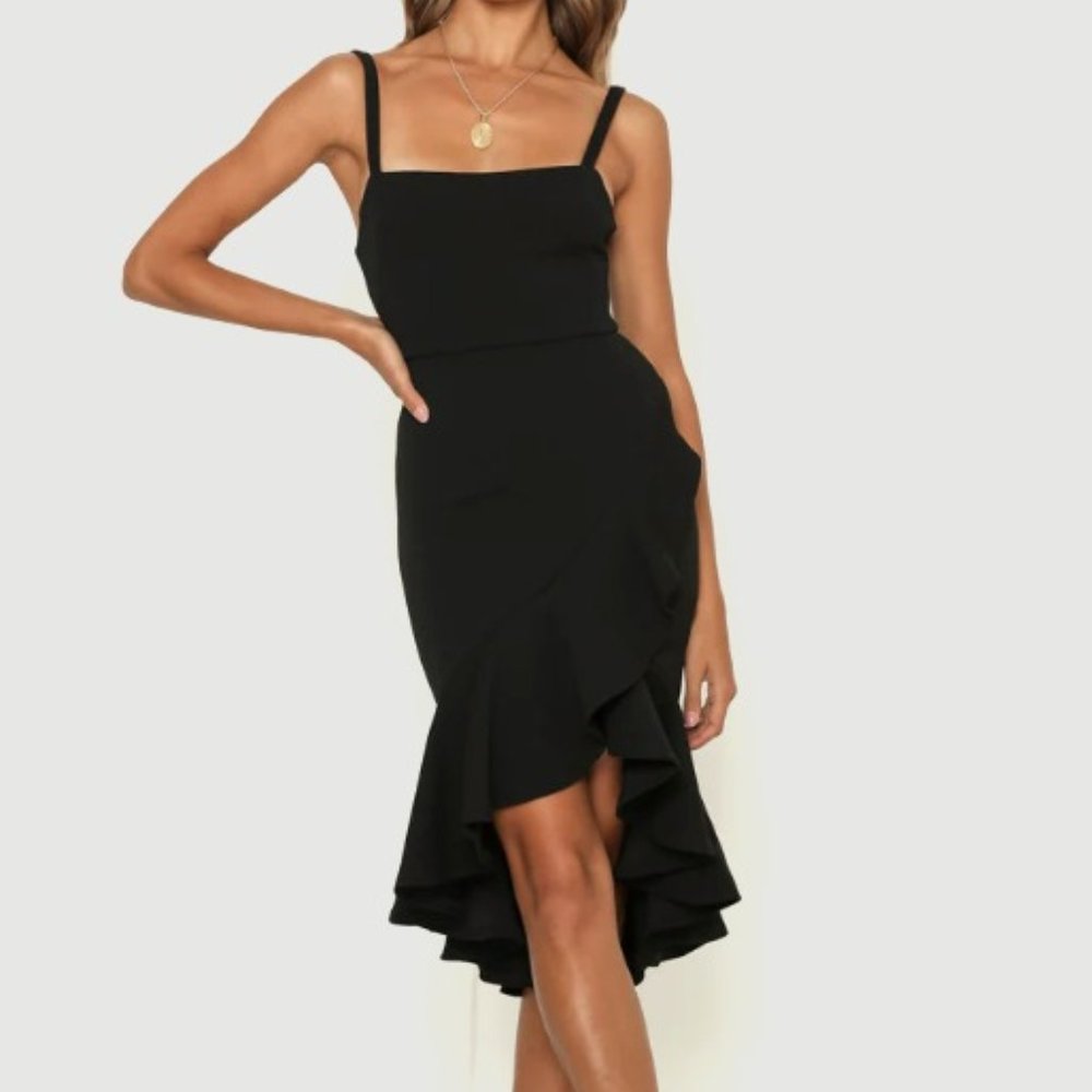 Black Hello Molly Wedding Guest Dress